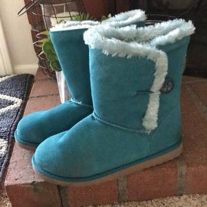Teal Boots